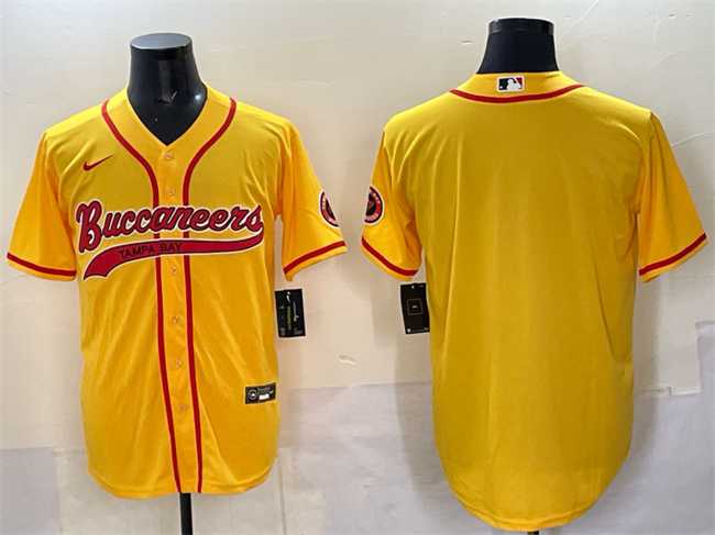Men's Tampa Bay Buccaneers Blank Gold Cool Base Stitched Baseball Jersey,We sell and wholesale Men's Tampa Bay Buccaneers Blank Gold Cool Base Stitched Baseball Jersey on line form chian!