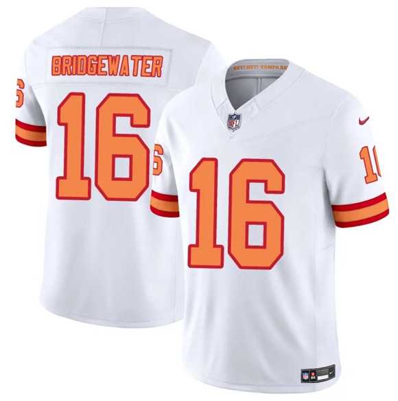 Men's Tampa Bay Buccaneers #16 Teddy Bridgewater White 2025 F.U.S.E. Vapor Limited Stitched Jersey Dzhi,We sell and wholesale Men's Tampa Bay Buccaneers #16 Teddy Bridgewater White 2025 F.U.S.E. Vapor Limited Stitched Jersey Dzhi on line form chian!