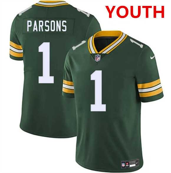Youth Green Bay Packers #1 Micah Parsons Green 2025 Vapor Untouchable Limited Stitched Jersey Dzhi,We sell and wholesale Youth Green Bay Packers #1 Micah Parsons Green 2025 Vapor Untouchable Limited Stitched Jersey Dzhi on line form chian!