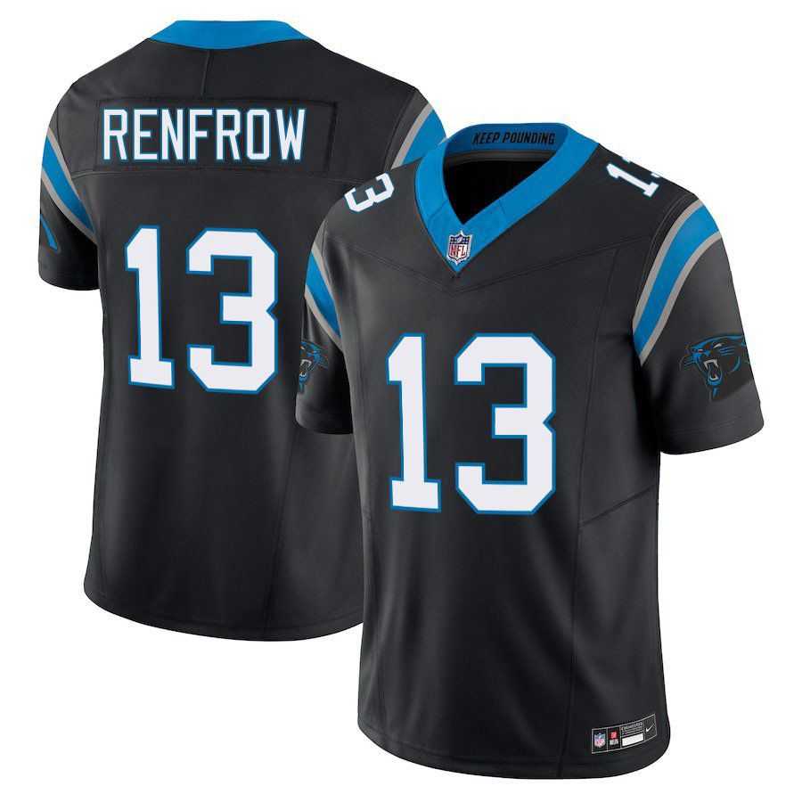 Men & Women & Youth Carolina Panthers #13 Hunter Renfrow Black Limited Stitched Jersey,We sell and wholesale Men & Women & Youth Carolina Panthers #13 Hunter Renfrow Black Limited Stitched Jersey on line form chian!