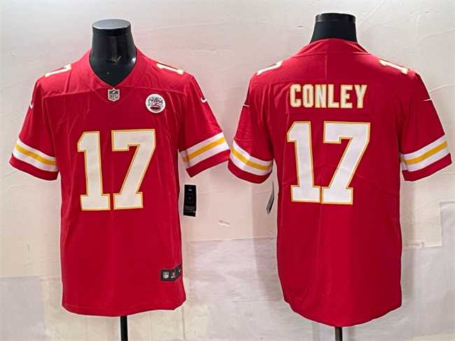 Men's Kansas City Chiefs #17 Chris Conley Red Vapor Untouchable Limited Stitched Jersey,We sell and wholesale Men's Kansas City Chiefs #17 Chris Conley Red Vapor Untouchable Limited Stitched Jersey on line form chian!