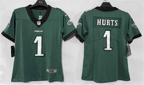 Women's Philadelphia Eagles #1 Jalen Hurts Green New Vapor Untouchable Limited Stitched Jersey,We sell and wholesale Women's Philadelphia Eagles #1 Jalen Hurts Green New Vapor Untouchable Limited Stitched Jersey on line form chian!