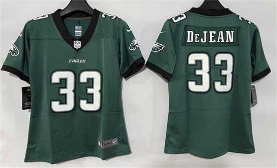 Women's Philadelphia Eagles #33 Cooper DeJean Green New Vapor Untouchable Limited Stitched Jersey,We sell and wholesale Women's Philadelphia Eagles #33 Cooper DeJean Green New Vapor Untouchable Limited Stitched Jersey on line form chian!