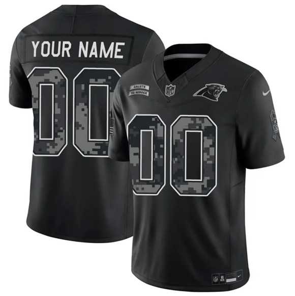 Men's Carolina Panthers Active Player Custom Black F.U.S.E. 2026 Salute to Service Limited Football Stitched Jersey,We sell and wholesale Men's Carolina Panthers Active Player Custom Black F.U.S.E. 2026 Salute to Service Limited Football Stitched Jersey on line form chian!