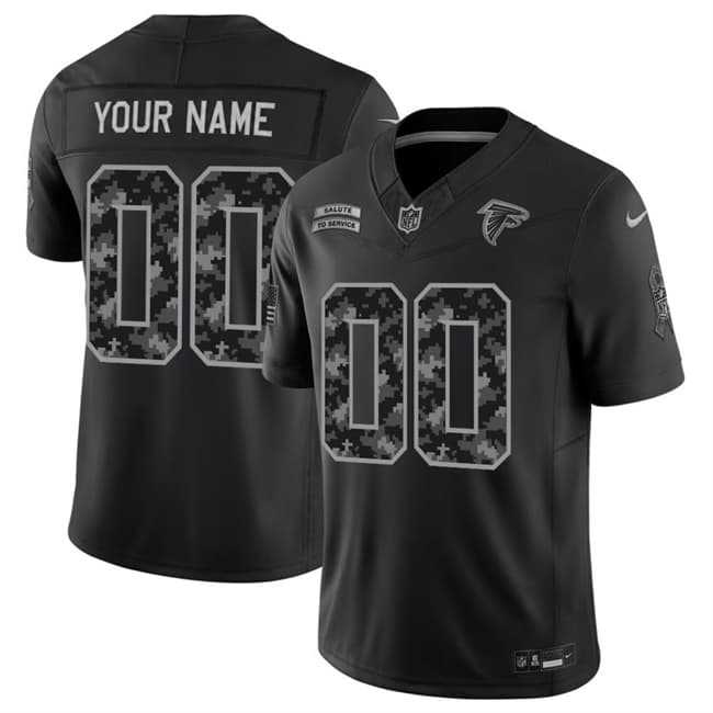 Men's Atlanta Falcons Active Player Custom Black F.U.S.E. 2026 Salute to Service Limited Football Stitched Jersey,We sell and wholesale Men's Atlanta Falcons Active Player Custom Black F.U.S.E. 2026 Salute to Service Limited Football Stitched Jersey on line form chian!