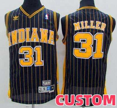 Men's Indiana Pacers Custom Navy Blue Pinstirpe Hardwood Classics Soul Swingman Throwback Jersey,We sell and wholesale Men's Indiana Pacers Custom Navy Blue Pinstirpe Hardwood Classics Soul Swingman Throwback Jersey on line form chian!