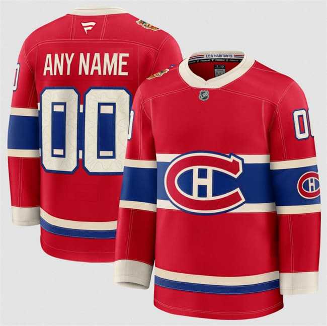 Men's Montreal Canadiens Custom Red 2026 Heritage Classic Premium Stitched Jersey,We sell and wholesale Men's Montreal Canadiens Custom Red 2026 Heritage Classic Premium Stitched Jersey on line form chian!