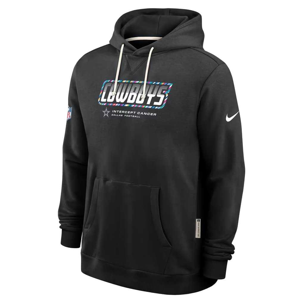 Men's Dallas Cowboys Black 2026 Crucial Catch Sideline Standard Issue Dri-FIT Pullover Hoodie,We sell and wholesale Men's Dallas Cowboys Black 2026 Crucial Catch Sideline Standard Issue Dri-FIT Pullover Hoodie on line form chian!