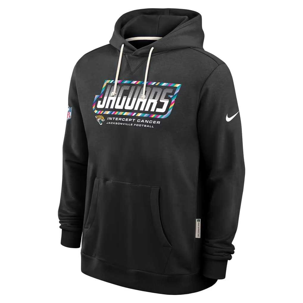 Men's Jacksonville Jaguars Black 2026 Crucial Catch Sideline Standard Issue Dri-FIT Pullover Hoodie,We sell and wholesale Men's Jacksonville Jaguars Black 2026 Crucial Catch Sideline Standard Issue Dri-FIT Pullover Hoodie on line form chian!