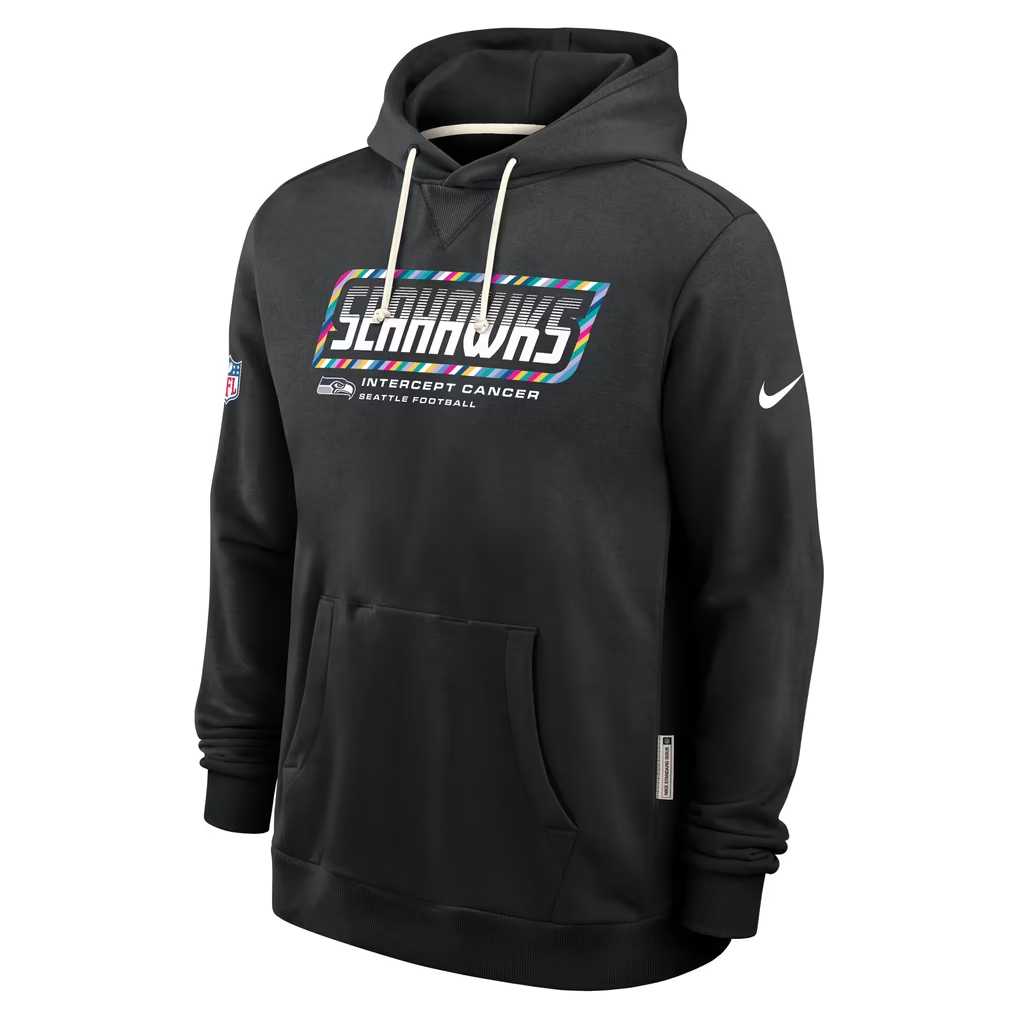 Men's Seattle Seahawks Black 2026 Crucial Catch Sideline Standard Issue Dri-FIT Pullover Hoodie,We sell and wholesale Men's Seattle Seahawks Black 2026 Crucial Catch Sideline Standard Issue Dri-FIT Pullover Hoodie on line form chian!