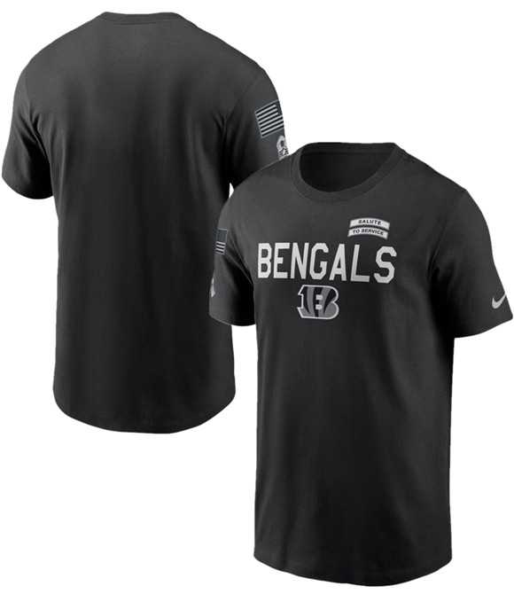 Men's Cincinnati Bengals Black 2026 Salute to Service Sideline Dri-FIT T-Shirt,We sell and wholesale Men's Cincinnati Bengals Black 2026 Salute to Service Sideline Dri-FIT T-Shirt on line form chian!