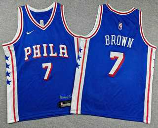Youth Philadelphia 76ers #7 Jaylen Brown Royal 2026 Icon Edition Stitched Jersey,We sell and wholesale Youth Philadelphia 76ers #7 Jaylen Brown Royal 2026 Icon Edition Stitched Jersey on line form chian!