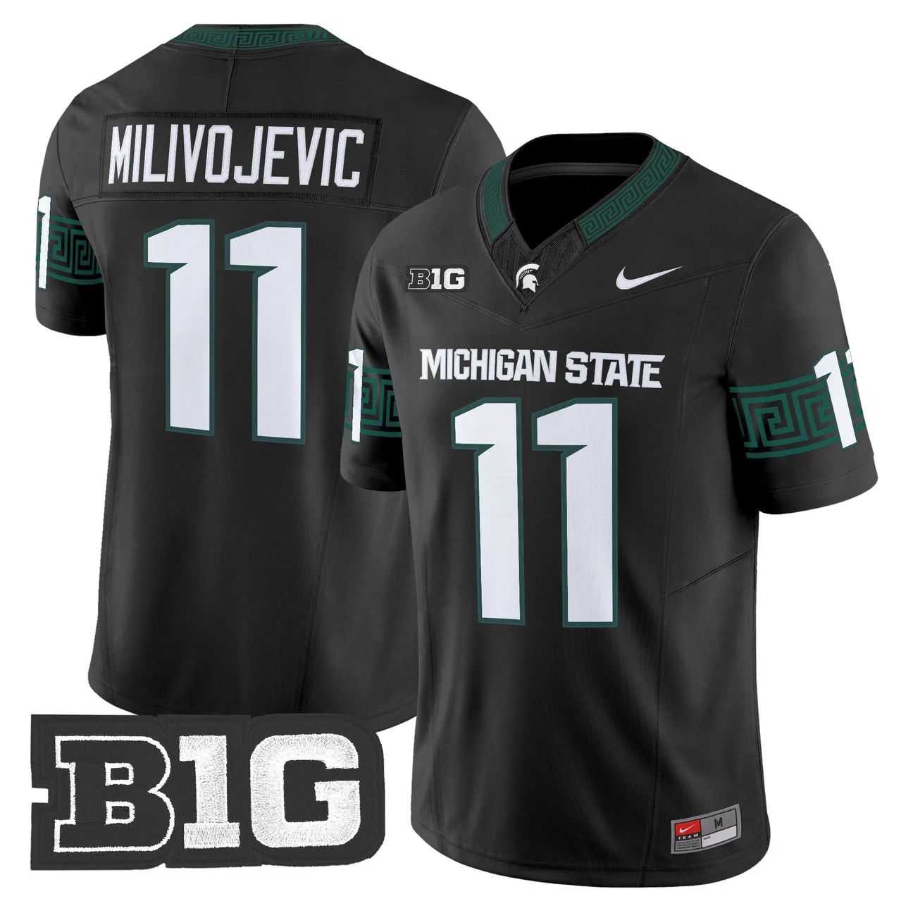 Men's Michigan State Spartans #11 ALESSIO MILIVOJEVIC 2026 Vapor Limited Black Jersey Dzhi,We sell and wholesale Men's Michigan State Spartans #11 ALESSIO MILIVOJEVIC 2026 Vapor Limited Black Jersey Dzhi on line form chian!