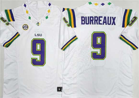 Men's LSU Tigers #9 Joe Burreaux White 2026 F.U.S.E. Stitched Jersey,We sell and wholesale Men's LSU Tigers #9 Joe Burreaux White 2026 F.U.S.E. Stitched Jersey on line form chian!