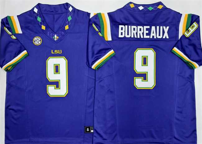Men's LSU Tigers #9 Joe Burreaux Purple 2026 F.U.S.E. Stitched Jersey,We sell and wholesale Men's LSU Tigers #9 Joe Burreaux Purple 2026 F.U.S.E. Stitched Jersey on line form chian!