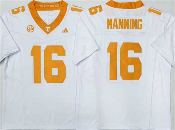 Men's Tennessee Volunteers #16 Peyton Manning White 2026 F.U.S.E. Stitched Jersey,We sell and wholesale Men's Tennessee Volunteers #16 Peyton Manning White 2026 F.U.S.E. Stitched Jersey on line form chian!