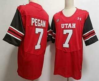 Men's Utah Utes #7 Braden Pegan Red College Jersey,We sell and wholesale Men's Utah Utes #7 Braden Pegan Red College Jersey on line form chian!
