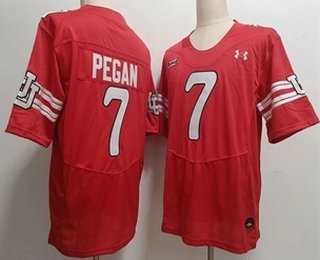 Men's Utah Utes #7 Braden Pegan Red Retro College Throwback Jersey,We sell and wholesale Men's Utah Utes #7 Braden Pegan Red Retro College Throwback Jersey on line form chian!