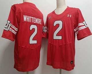 Men's Utah Utes #2 Creed Whittemore Red Retro College Throwback Jersey,We sell and wholesale Men's Utah Utes #2 Creed Whittemore Red Retro College Throwback Jersey on line form chian!