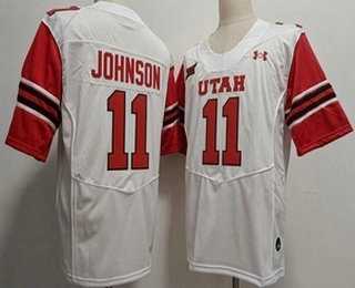 Men's Utah Utes #11 Ricky Johnson White College Jersey,We sell and wholesale Men's Utah Utes #11 Ricky Johnson White College Jersey on line form chian!