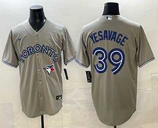 Men's Toronto Blue Jays #39 Trey Yesavage Grey Limited Jersey,We sell and wholesale Men's Toronto Blue Jays #39 Trey Yesavage Grey Limited Jersey on line form chian!