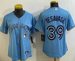 Women's Toronto Blue Jays #39 Trey Yesavage Light Blue Cool Base Jersey,We sell and wholesale Women's Toronto Blue Jays #39 Trey Yesavage Light Blue Cool Base Jersey on line form chian!