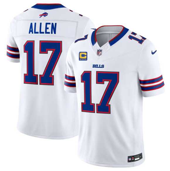 Men's Buffalo Bills #17 Josh Allen White 2026 F.U.S.E. With 4-Star C Patch Vapor Untouchable Limited Stitched Jersey Dzhi,We sell and wholesale Men's Buffalo Bills #17 Josh Allen White 2026 F.U.S.E. With 4-Star C Patch Vapor Untouchable Limited Stitched Jersey Dzhi on line form chian!