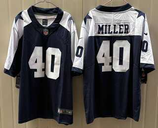 Men's Dallas Cowboys #40 Von Miller Limited Navy Alternate Jersey,We sell and wholesale Men's Dallas Cowboys #40 Von Miller Limited Navy Alternate Jersey on line form chian!