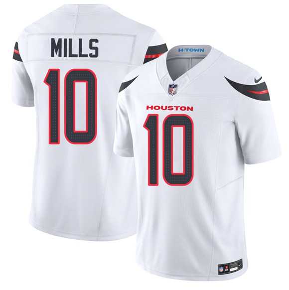 Men's Houston Texans #10 Davis Mills White 2026 F.U.S.E. Vapor Limited Stitched Jersey Dzhi,We sell and wholesale Men's Houston Texans #10 Davis Mills White 2026 F.U.S.E. Vapor Limited Stitched Jersey Dzhi on line form chian!