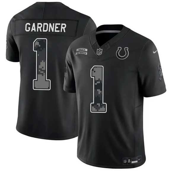 Men's Indianapolis Colts #1 Sauce Gardner Black 2026 F.U.S.E. Salute to Service Limited Stitched Jersey Dzhi,We sell and wholesale Men's Indianapolis Colts #1 Sauce Gardner Black 2026 F.U.S.E. Salute to Service Limited Stitched Jersey Dzhi on line form chian!