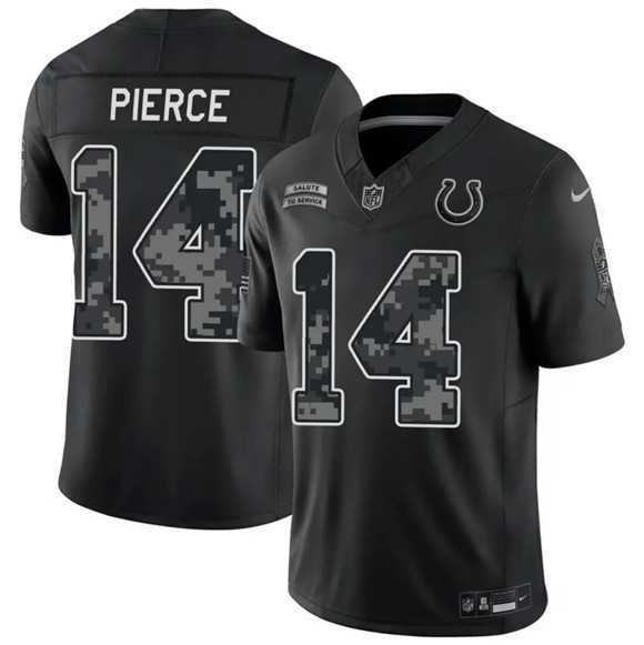 Men's Indianapolis Colts #14 Alec Pierce Black 2026 F.U.S.E. Salute to Service Limited Stitched Jersey Dzhi,We sell and wholesale Men's Indianapolis Colts #14 Alec Pierce Black 2026 F.U.S.E. Salute to Service Limited Stitched Jersey Dzhi on line form chian!