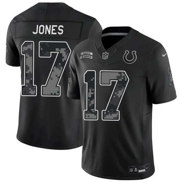 Men's Indianapolis Colts #17 Daniel Jones Black 2026 F.U.S.E. Salute to Service Limited Stitched Jersey Dzhi,We sell and wholesale Men's Indianapolis Colts #17 Daniel Jones Black 2026 F.U.S.E. Salute to Service Limited Stitched Jersey Dzhi on line form chian!