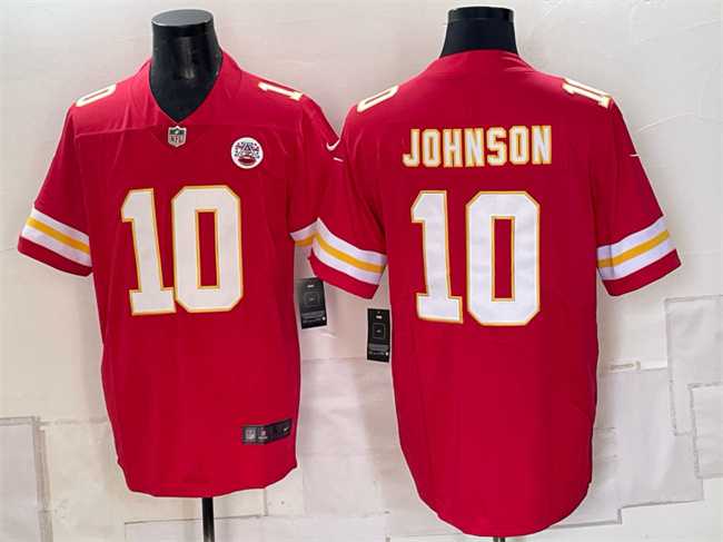 Men's Kansas City Chiefs #10 Emmett Johnson Red 2026 Vapor Untouchable Limited Stitched Jersey,We sell and wholesale Men's Kansas City Chiefs #10 Emmett Johnson Red 2026 Vapor Untouchable Limited Stitched Jersey on line form chian!