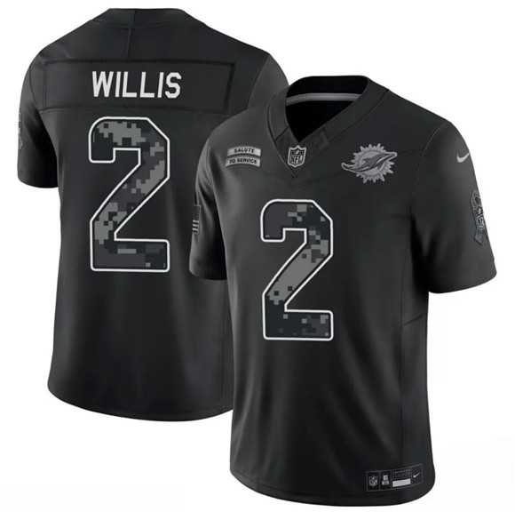 Men's Miami Dolphins #2 Malik Willis Black F.U.S.E. 2026 Salute to Service Limited Stitched Jersey Dzhi,We sell and wholesale Men's Miami Dolphins #2 Malik Willis Black F.U.S.E. 2026 Salute to Service Limited Stitched Jersey Dzhi on line form chian!