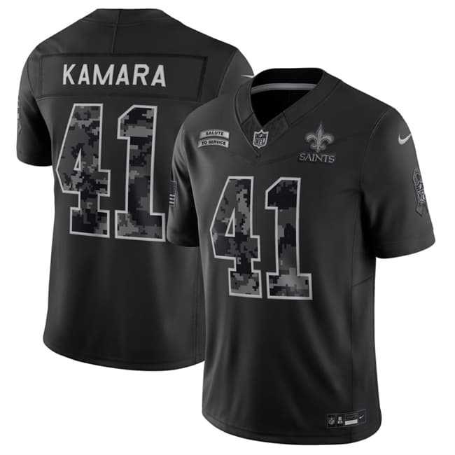 Men's New Orleans Saints #41 Alvin Kamara Black F.U.S.E. 2026 Salute to Service Limited Stitched Jersey Dzhi,We sell and wholesale Men's New Orleans Saints #41 Alvin Kamara Black F.U.S.E. 2026 Salute to Service Limited Stitched Jersey Dzhi on line form chian!