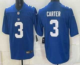 Men's New York Giants #3 Abdul Carter Limited Blue Vapor Jersey,We sell and wholesale Men's New York Giants #3 Abdul Carter Limited Blue Vapor Jersey on line form chian!