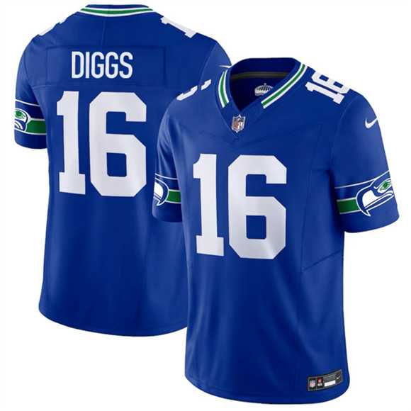 Men's Seattle Seahawks #16 Trevon Diggs Royal 2025 F.U.S.E Throwback Vapor Limited Stitched Jersey Dzhi,We sell and wholesale Men's Seattle Seahawks #16 Trevon Diggs Royal 2025 F.U.S.E Throwback Vapor Limited Stitched Jersey Dzhi on line form chian!