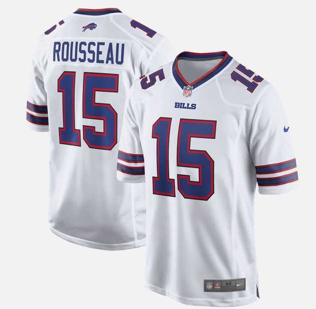 Men's Buffalo Bills #15 Gregory Rousseau Nike White 2026 Vapor Untouchable Limited Stitched Jersey,We sell and wholesale Men's Buffalo Bills #15 Gregory Rousseau Nike White 2026 Vapor Untouchable Limited Stitched Jersey on line form chian!