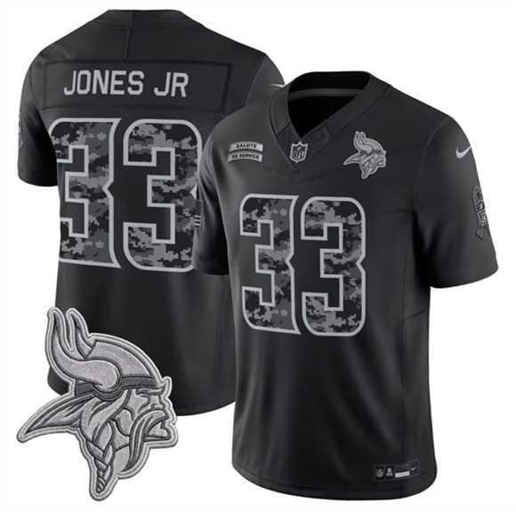 Men's Minnesota Vikings #33 Aaron Jones Sr. Black 2026 F.U.S.E. Salute to Service Limited Stitched Jersey,We sell and wholesale Men's Minnesota Vikings #33 Aaron Jones Sr. Black 2026 F.U.S.E. Salute to Service Limited Stitched Jersey on line form chian!