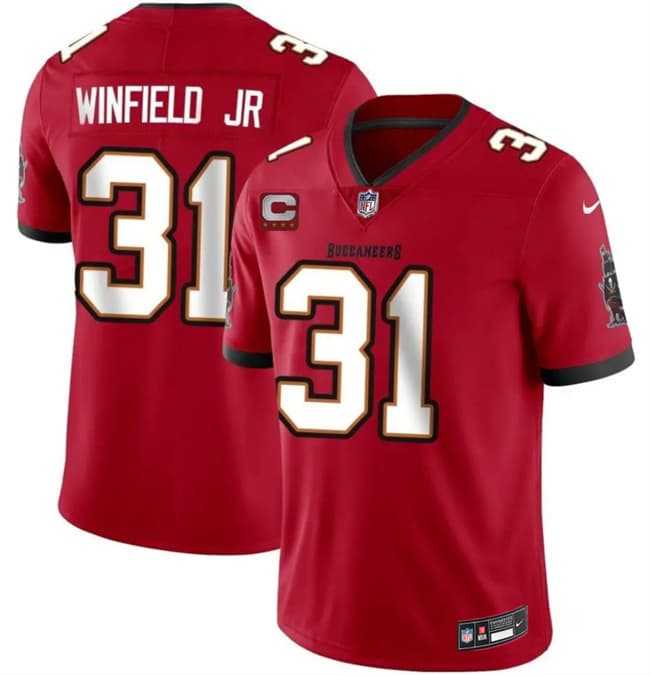 Men's Tampa Bay Buccaneers #31 Antoine Winfield Jr White 2026 With 4-Star C Patch Vapor Limited Stitched Jersey,We sell and wholesale Men's Tampa Bay Buccaneers #31 Antoine Winfield Jr White 2026 With 4-Star C Patch Vapor Limited Stitched Jersey on line form chian!