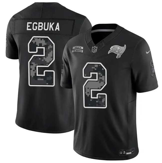 Men's Tampa Bay Buccaneers #2 Emeka Egbuka Black 2026 F.U.S.E. Salute to Service Limited Stitched Jersey,We sell and wholesale Men's Tampa Bay Buccaneers #2 Emeka Egbuka Black 2026 F.U.S.E. Salute to Service Limited Stitched Jersey on line form chian!