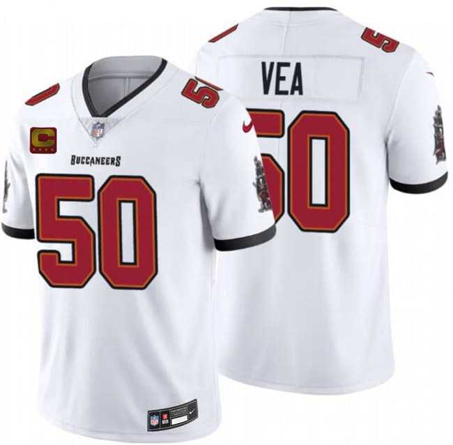 Men's Tampa Bay Buccaneers #50 Vita Vea White 2026 With 4-Star C Patch Vapor Limited Stitched Jersey,We sell and wholesale Men's Tampa Bay Buccaneers #50 Vita Vea White 2026 With 4-Star C Patch Vapor Limited Stitched Jersey on line form chian!