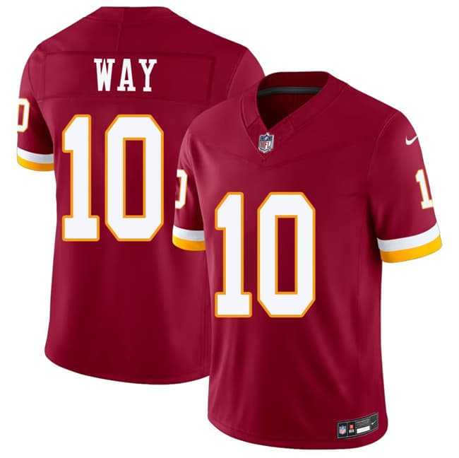 Men's Washington Commanders #10 Tress Way Burgundy 2026 F.U.S.E. Vapor Limited Stitched Jersey,We sell and wholesale Men's Washington Commanders #10 Tress Way Burgundy 2026 F.U.S.E. Vapor Limited Stitched Jersey on line form chian!