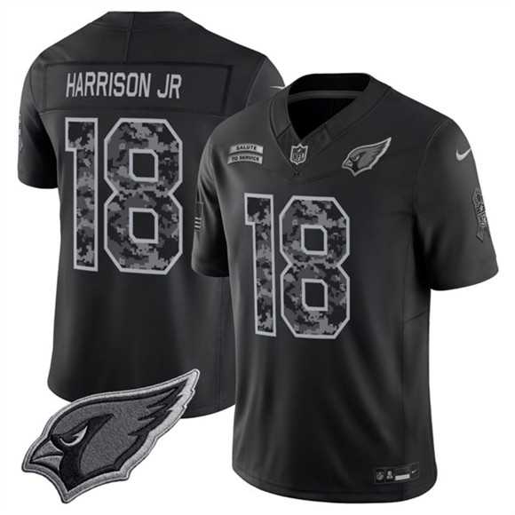 Men's Arizona Cardinals #18 Marvin Harrison Jr. Black 2026 F.U.S.E. Salute to Service Limited Stitched Jersey,We sell and wholesale Men's Arizona Cardinals #18 Marvin Harrison Jr. Black 2026 F.U.S.E. Salute to Service Limited Stitched Jersey on line form chian!