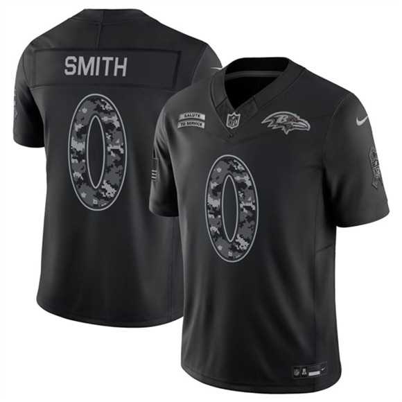 Men's Baltimore Ravens #0 Roquan Smith Black F.U.S.E. 2026 Salute to Service Limited Stitched Jersey,We sell and wholesale Men's Baltimore Ravens #0 Roquan Smith Black F.U.S.E. 2026 Salute to Service Limited Stitched Jersey on line form chian!