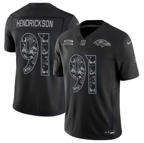 Men's Baltimore Ravens #91 Trey Hendrickson Black F.U.S.E. 2026 Salute to Service Limited Stitched Jersey,We sell and wholesale Men's Baltimore Ravens #91 Trey Hendrickson Black F.U.S.E. 2026 Salute to Service Limited Stitched Jersey on line form chian!