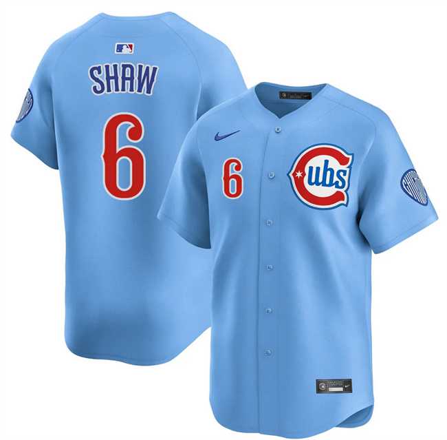 Men's Chicago Cubs #6 Matt Shaw Blue 2024-25 2nd Alternate Limited Stitched Jersey Dzhi,We sell and wholesale Men's Chicago Cubs #6 Matt Shaw Blue 2024-25 2nd Alternate Limited Stitched Jersey Dzhi on line form chian!