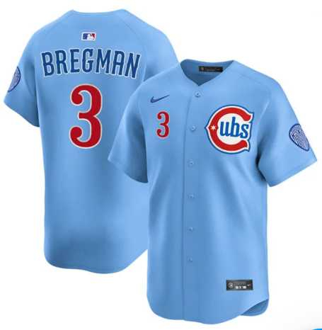Men's Chicago Cubs #3 Alex Bregman Blue 2nd Alternate Limited Stitched Jersey Dzhi,We sell and wholesale Men's Chicago Cubs #3 Alex Bregman Blue 2nd Alternate Limited Stitched Jersey Dzhi on line form chian!