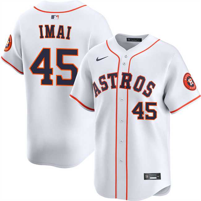 Men's Houston Astros #45 Tatsuya Imai White 2026 Home Limited Stitched Jersey Dzhi,We sell and wholesale Men's Houston Astros #45 Tatsuya Imai White 2026 Home Limited Stitched Jersey Dzhi on line form chian!