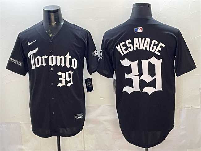 Men's Toronto Blue Jays #39 Trey Yesavage Black Gothic North Edition Limited Stitched Jersey Dzhi,We sell and wholesale Men's Toronto Blue Jays #39 Trey Yesavage Black Gothic North Edition Limited Stitched Jersey Dzhi on line form chian!